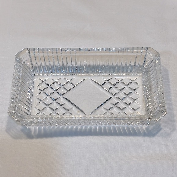 Waterford Crystal Rectangular Dish - Picture 2 of 3